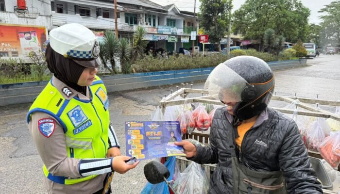 Hari Ketiga OPS Keselamatan Maung 2026 Sat Lantas Polres Lebak Utamakan Edukasi dan Keselamatan Berlalu Lintas