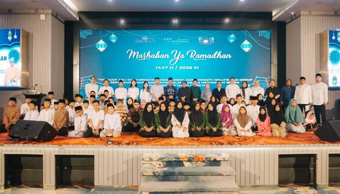 Sambut Ramadan, Manajemen New Paragon, Grand Dragon, dan Hotel New Holywood Gelar Santunan Anak Yatim