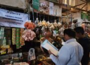 Satgas Pengendalian Sat Reskrim Polres Lebak Pantau, Pastikan Harga Beras Stabil di Pasar Rangkasbitung