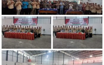 KDMP Tiyuh pulung kencana Gelar RAT di Hadiri Bupati Tubaba memberikan Apresiasi