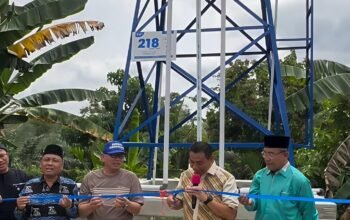 Wawako Pekanbaru Resmikan Sumur 218 di Rumbai: Air Bersih dari Dana Infak Syurga untuk Warga