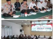 Perkuat Silaturahmi di Bulan Ramadhan, Polres Lebak Gelar Buka Puasa Bersama Forkopimda, Tokoh Agama dan OKP