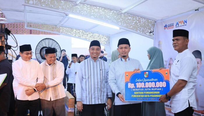 Safari Ramadan di Payung Sekaki, Wali Kota Pekanbaru Serap Aspirasi dan Paparkan Capaian Pembangunan