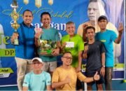 Ketua Komisi I DPRD Riau Inisiasi Turnamen Tenis Halal Bihalal: “Nilai Kebersamaan di Atas Kompetisi”