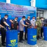 Lindungi Iklim Usaha, Bea Cukai Riau Bakar Habis Barang Ilegal Senilai Rp44,8 Miliar