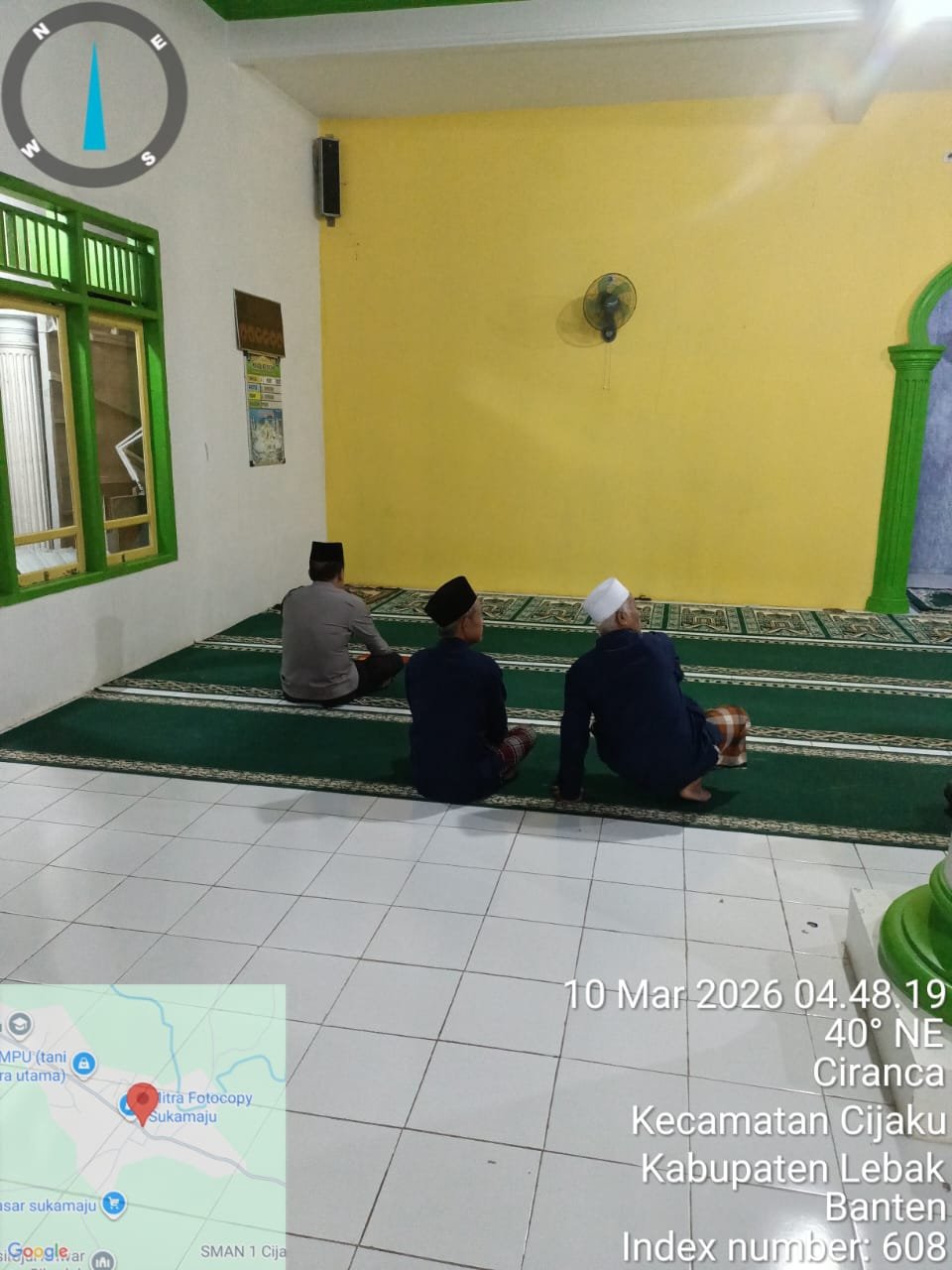Polsek Cijaku Polres Lebak Laksanakan Program Kapolda Banten Shalat Subuh Keliling di Darkum Kecamatan Cijaku dan Cigemblong