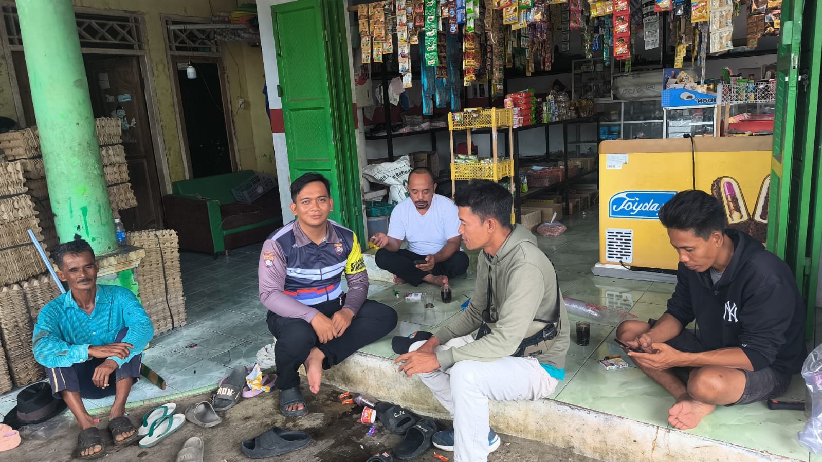 Giat Bhabinkamtibmas Polsek Cimarga Polres Lebak Sambangi Warga