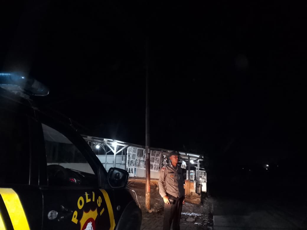 Patroli Dialogis personil Polsek Cikulur Polres Lebak,Guna menciptakan situasi Kamtibmas aman kondusif