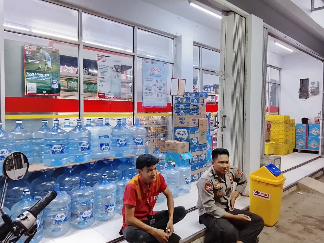 Polsek Bojongmanik Polres Lebak Gencar Patroli Malam Antisipasi Kejahatan Jalanan