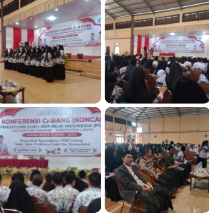 Kapolsek Cibadak Polres Lebak Hadiri Undangan Konfrensi Cabang PGRI Masa Bakti 2026-2031