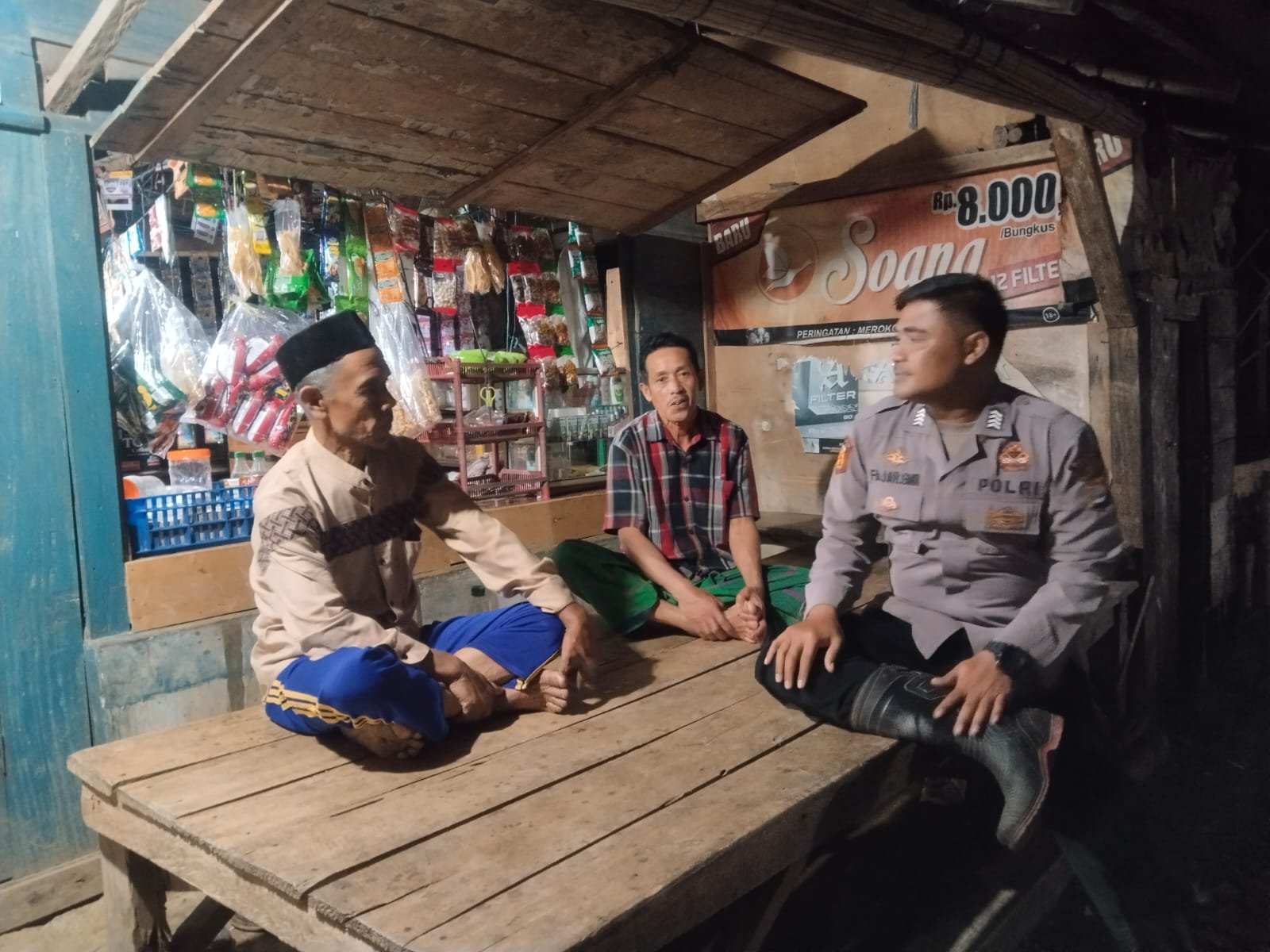 Kanit Binmas Polsek Sobang Polres Lebak Ajak Warga Jaga Kamtibmas