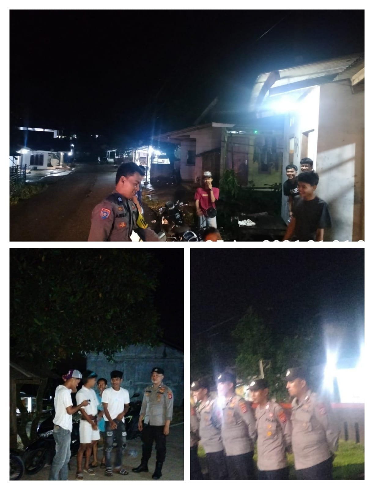 Kapolsek Leuwidamar Polres Lebak, Pimpin Apel Sekaligus Pelaksanaan Kegiatan (KRYD) Gabungan