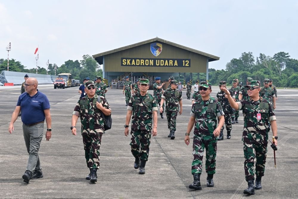 Lanud Roesmin Nurjadin Perkuat Sistem Keamanan, Wakasau Tinjau Langsung Modernisasi Pertahanan Udara