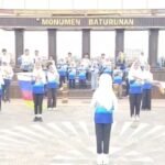 DINDANG DRUMBAND SDN 003 Gunung Tabur Tampil Penuh Semangat di Depan Museum Gunung Tabur
