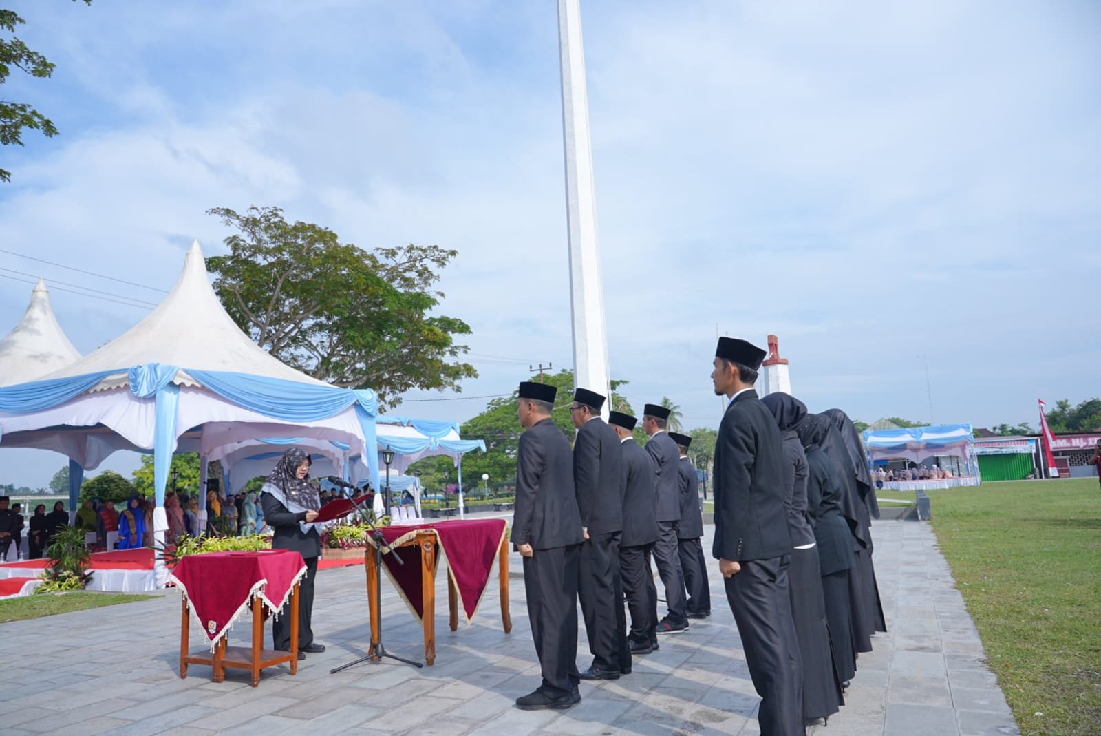 Pemkab Siak Lantik Empat Pejabat Eselon II Melalui Manajemen Talenta Berbasis Sistem Merit