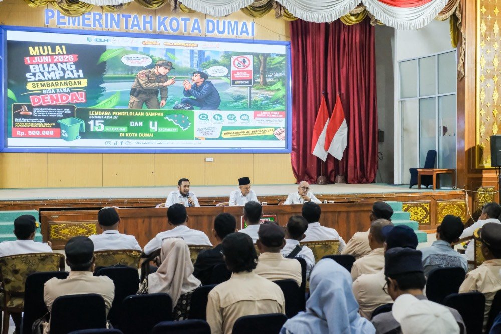 Wali Kota Dumai Pimpin Rakor Pengelolaan Sampah, Perkuat Sinergi Wujudkan Kota Bersih dan Sehat