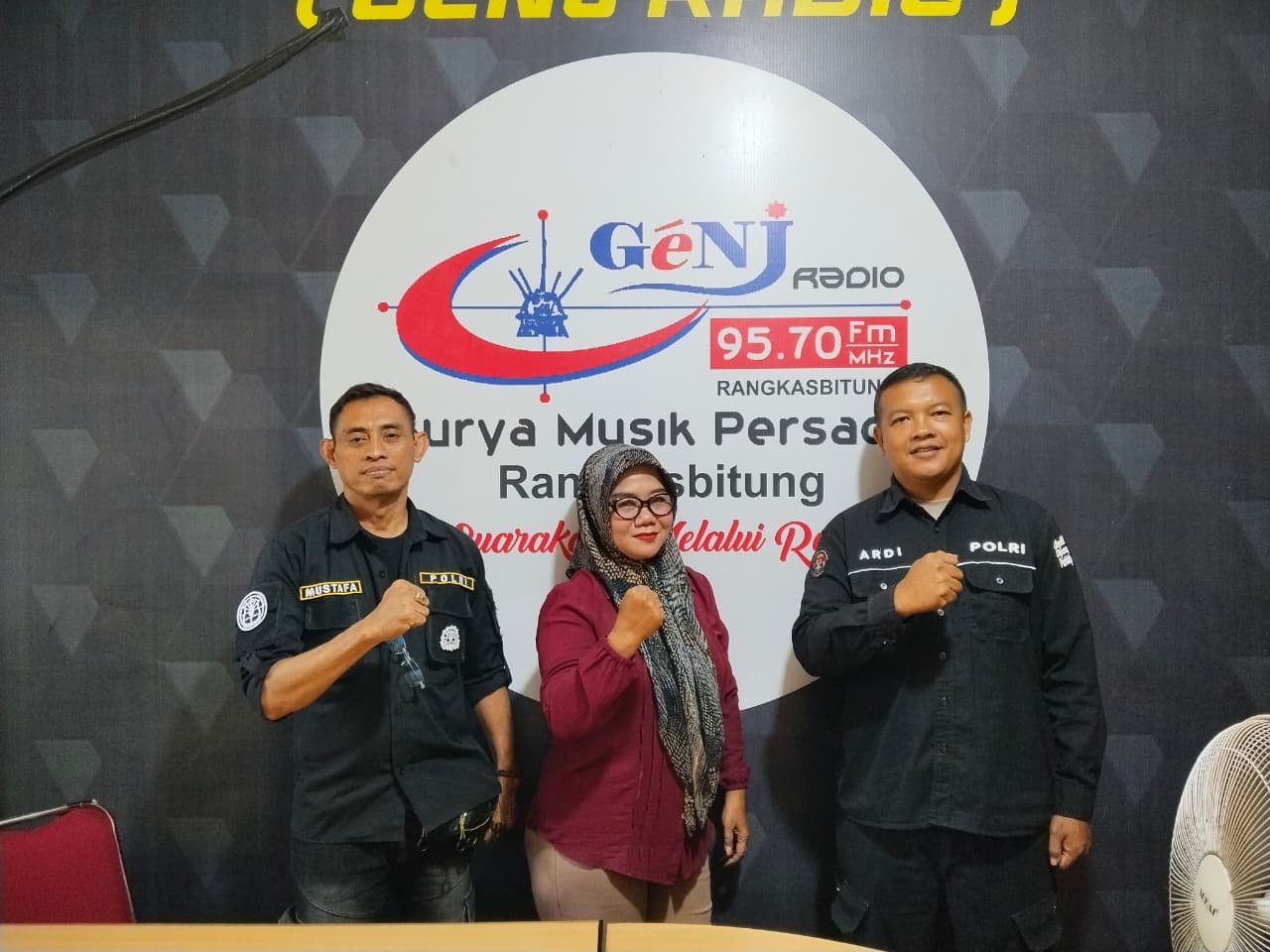 Polres Lebak Optimalkan Sosialisasi Layanan 110 melalui Media Radio dan Videotron