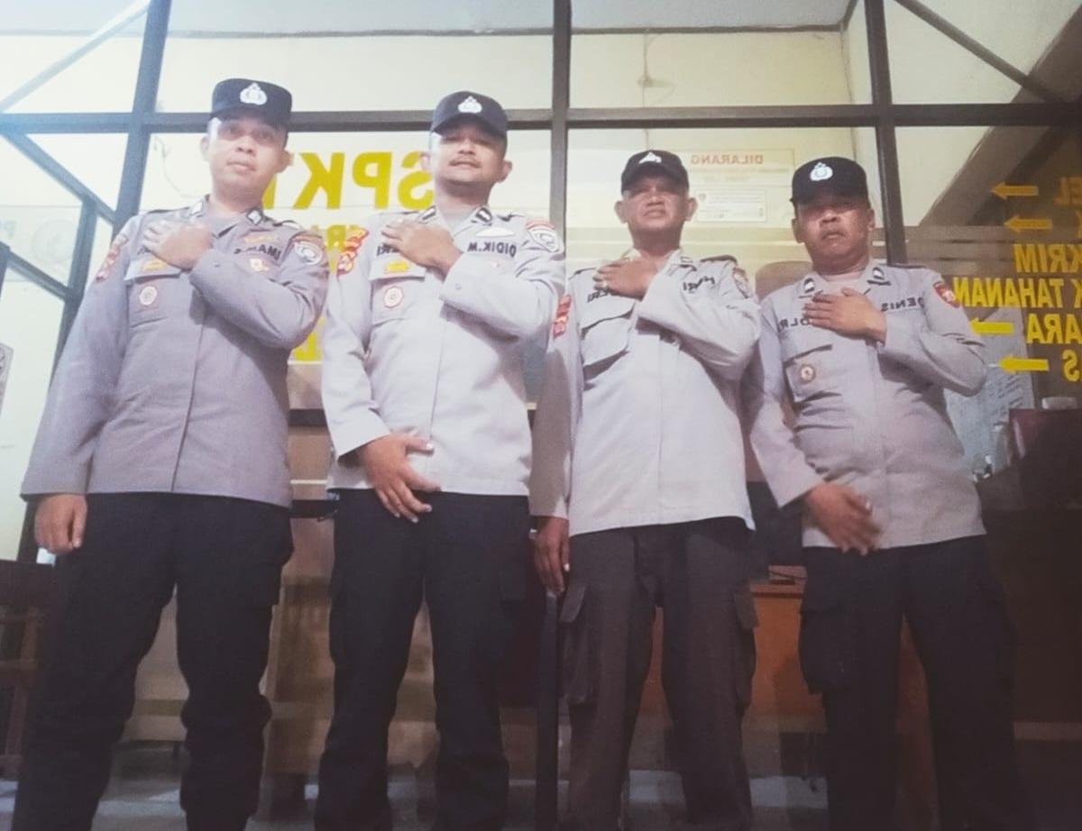 Antisipasi Gangguan Keamanan,Anggota Polsek Rangkasbitung Polres Lebak Siaga Mako
