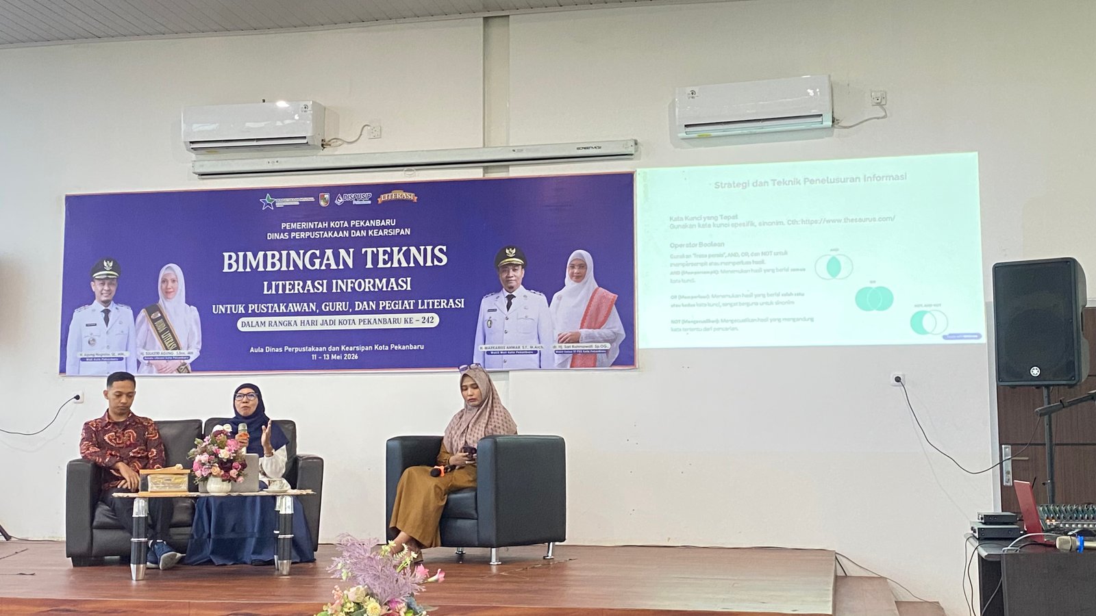 Dispusip Pekanbaru Gelar Bimtek Literasi Informasi, Perkuat Kapasitas Guru, Pustakawan dan Pegiat Literasi di Era Digital