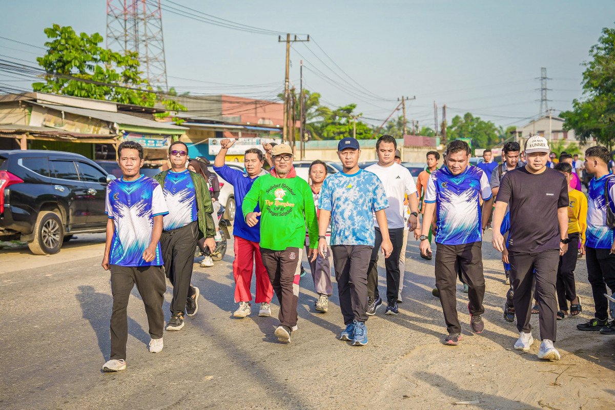 Ribuan Warga Padati Kulim, Jalan Santai dan Festival Olahan Ubi Semarakkan HUT ke-242 Pekanbaru