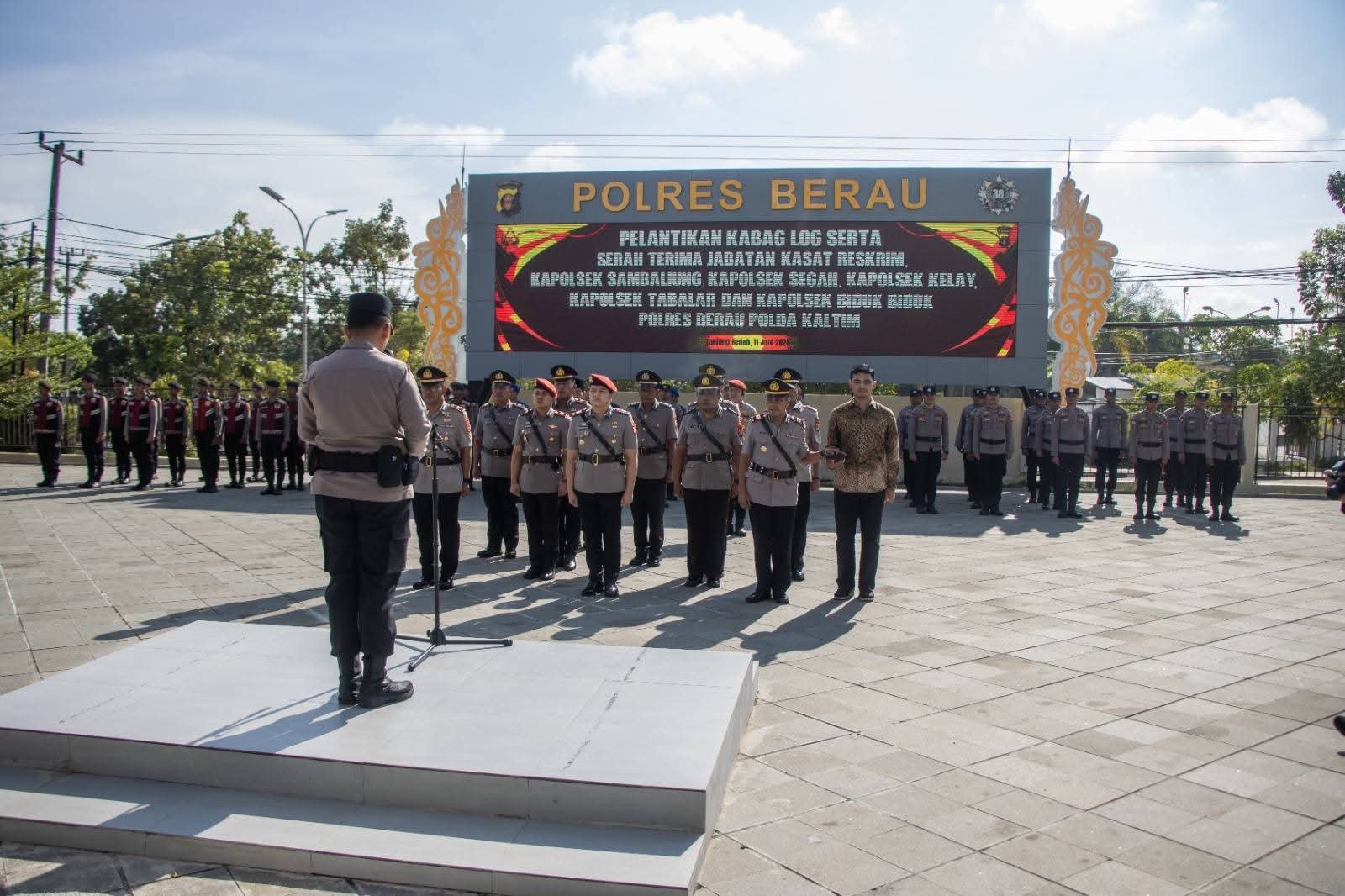 Polres Berau Lakukan Rotasi Pejabat dan Kapolsek, Sejumlah Jabatan Strategis Berganti Pimpinan