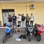 Satreskrim Polres Lebak Ringkus Pelaku Curanmor di Cimarga, Pelaku dan Barang Bukti berhasil diamankan