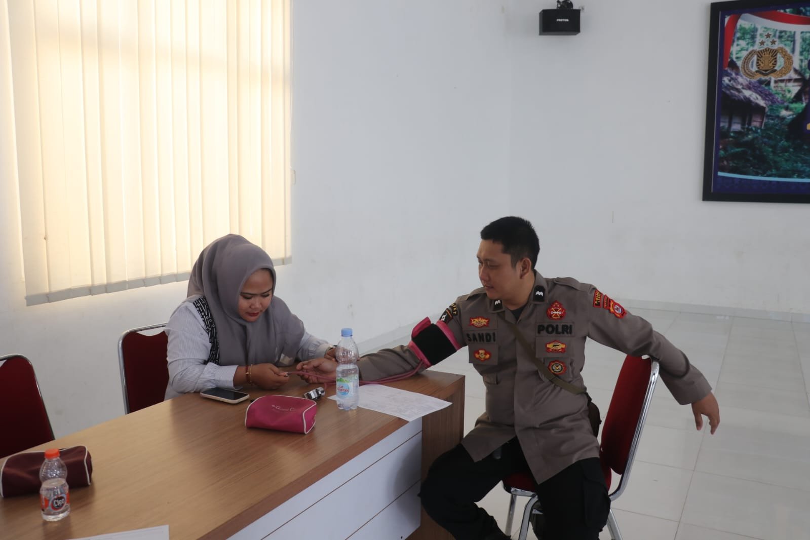 Polres Lebak Gelar Donor Darah Dalam Rangka HUT Bhayangkara Ke-80