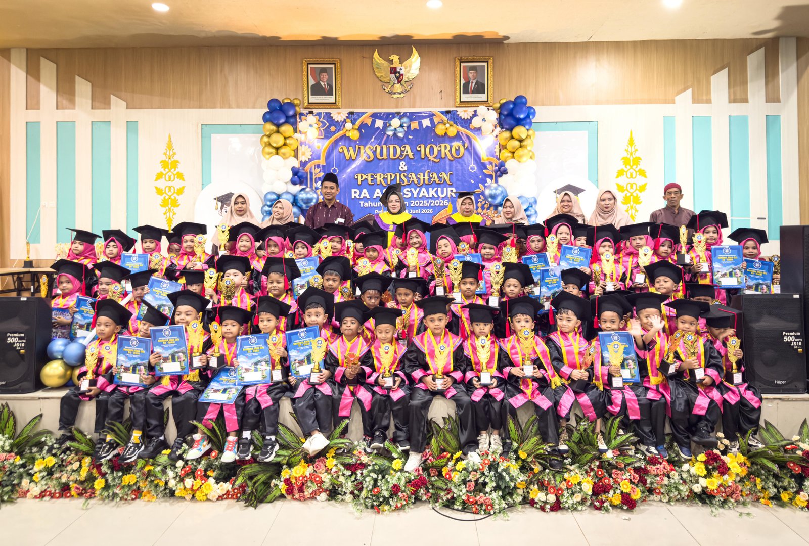 Wisuda Iqra dan Perpisahan RA ASY-SYAKUR: Generasi Qurani Siap Melangkah ke Jenjang Pendidikan Berikutnya