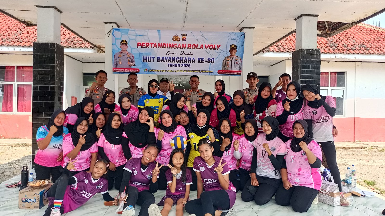 Turnamen Bola Volly Putri Tingkat Desa Bojongmanik Kecamatan Bojongmanik Kabupaten Lebak Dalam Rangka HUT Bhayangkara Yang Ke 80 Tahun 2026