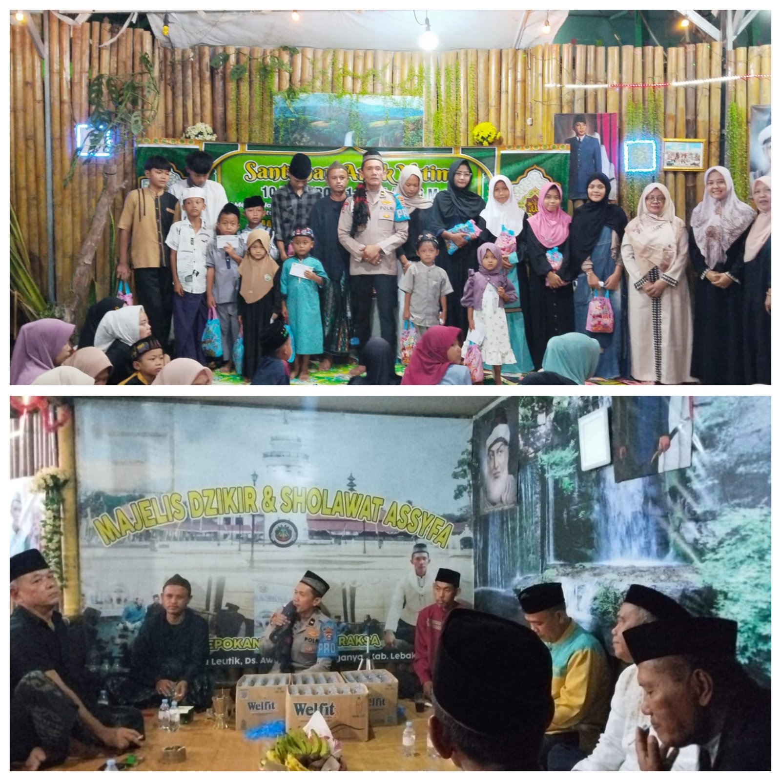 Pimpinan Majelis Dzikir Dan Sholawat Assyfa Ternyata Seorang Anggota Polri Ipda Rusliadi Kanit Provos Sie Propam Polres Lebak