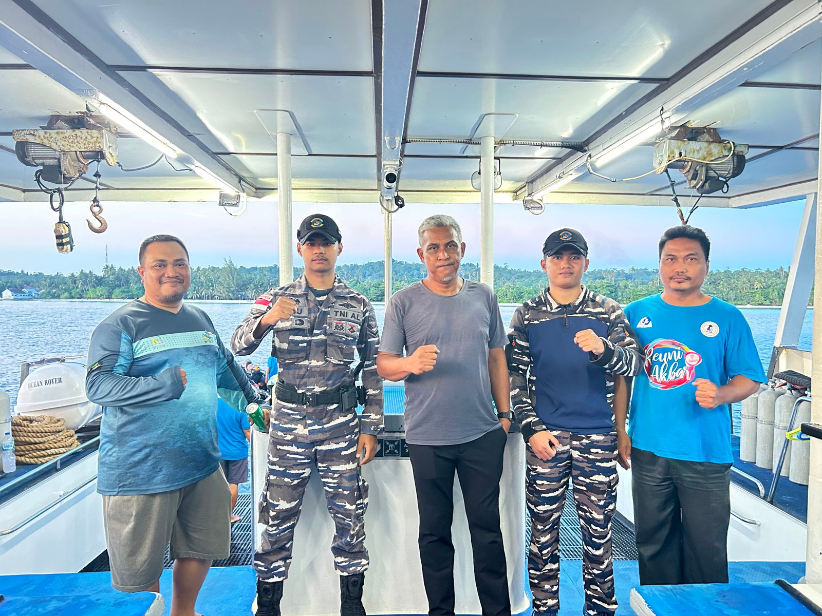 Sinergi Lintas Instansi Perkuat Monitoring Perairan Maratua Demi Menjaga Kondusivitas Wisata Bahari