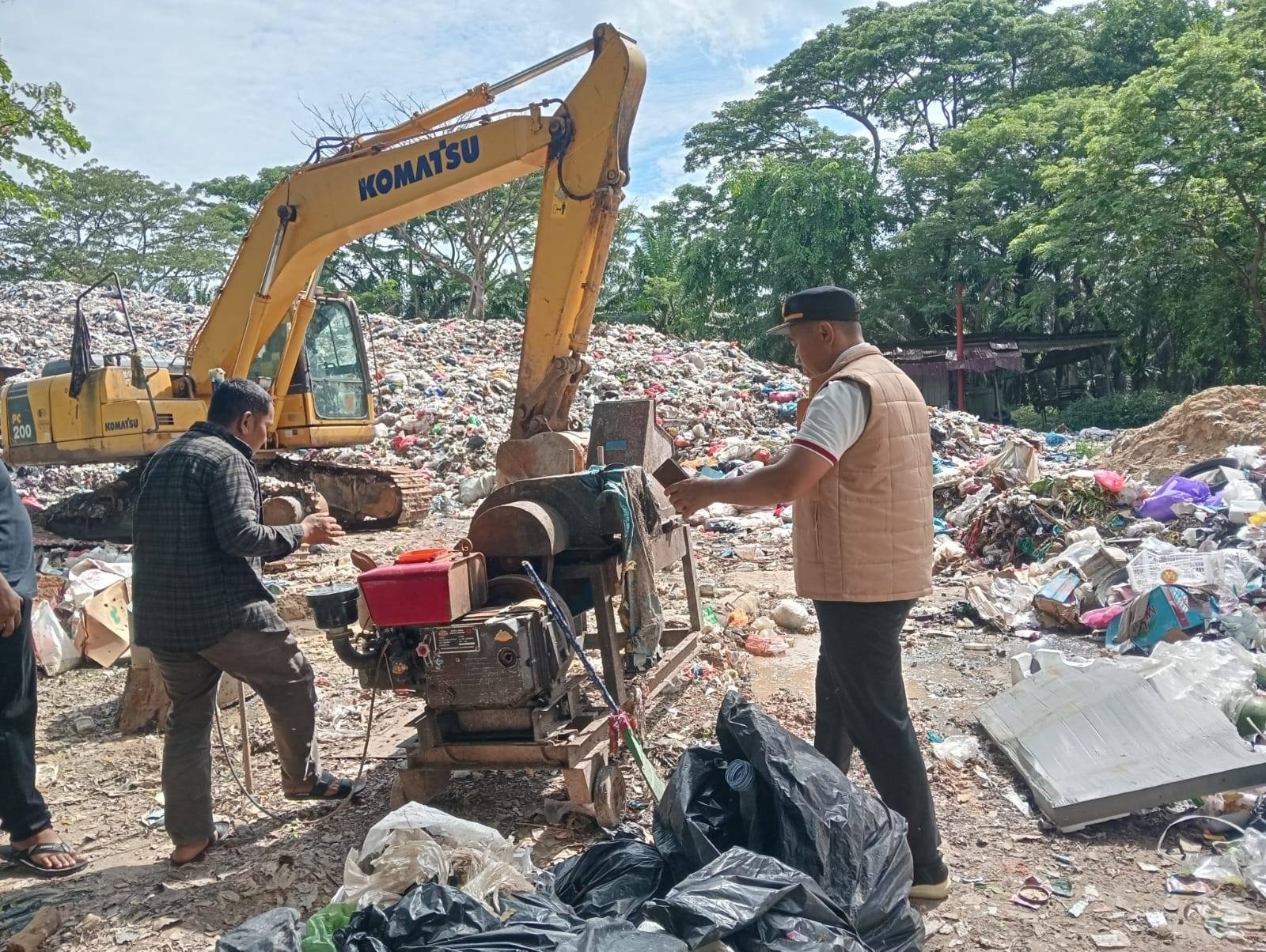 TPA Buantan Besar Siak Olah Sampah Menjadi Pupuk Organik “Siak Nusantara”