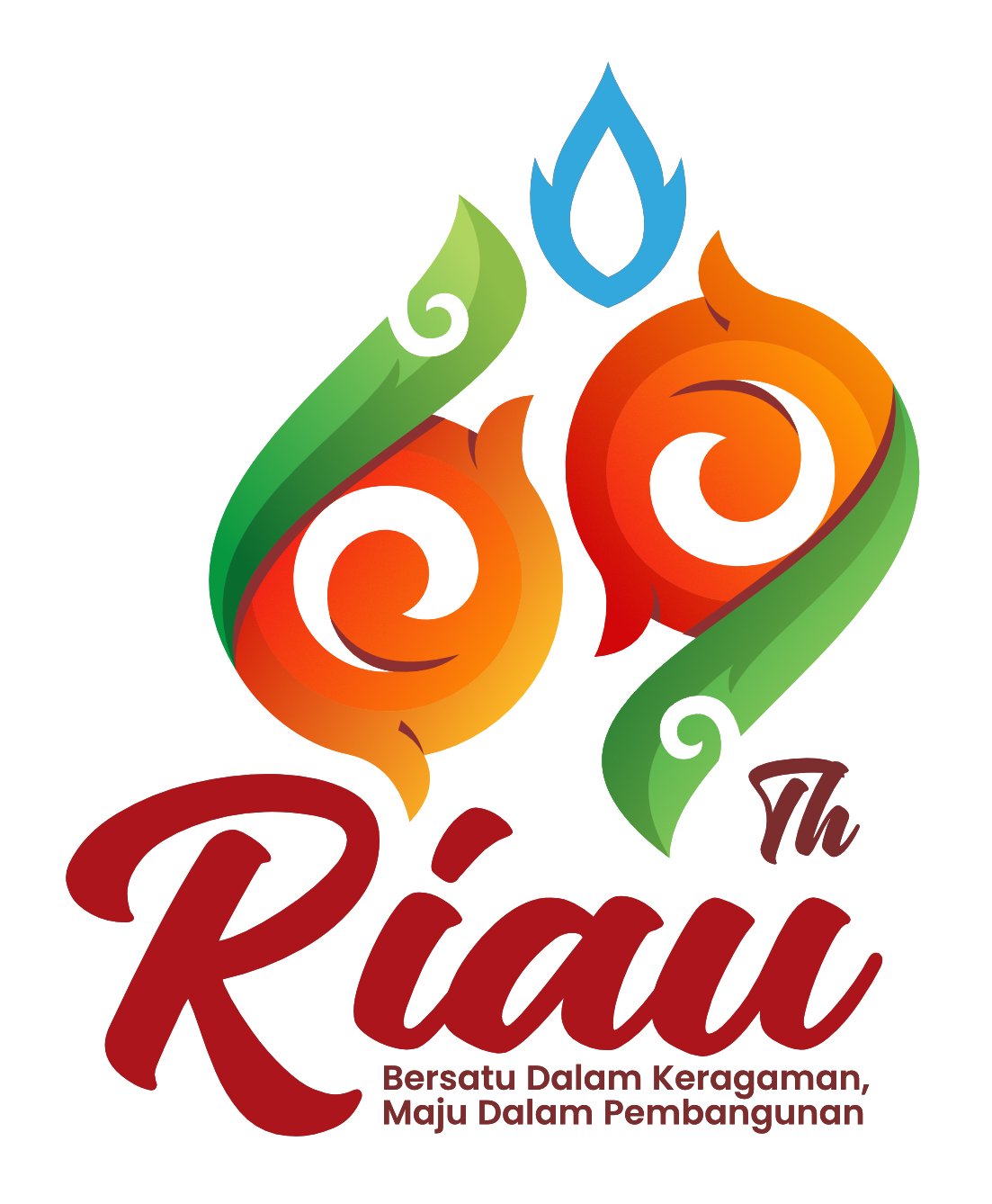 Pemprov Riau Resmikan Logo HUT ke-69 Karya Desainer Asal Kampung Rempak Siak, Simbol Filosofi Harmoni dan Budaya Melayu 