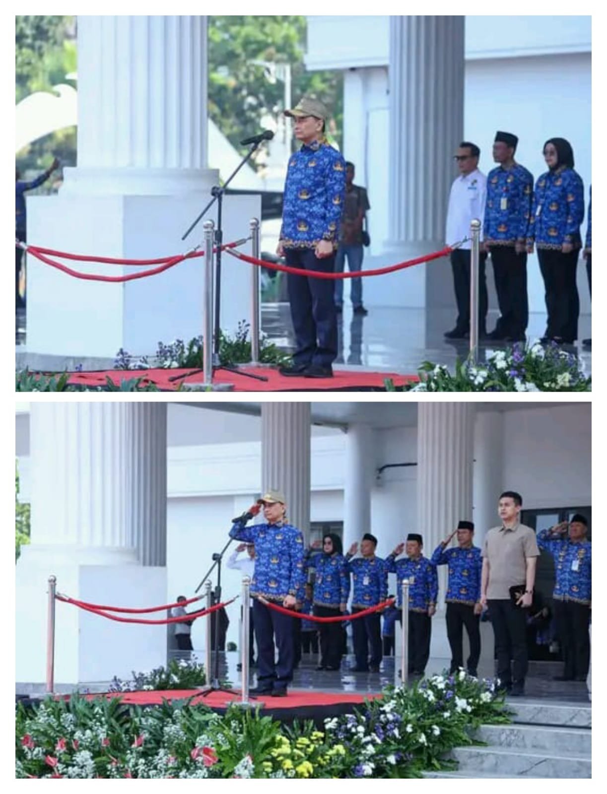 Wagub Bante A.Dimyati Natakusuma, Jadi Inspektur Upacara HUT KE-79 Koperasi Di KP3B Serang