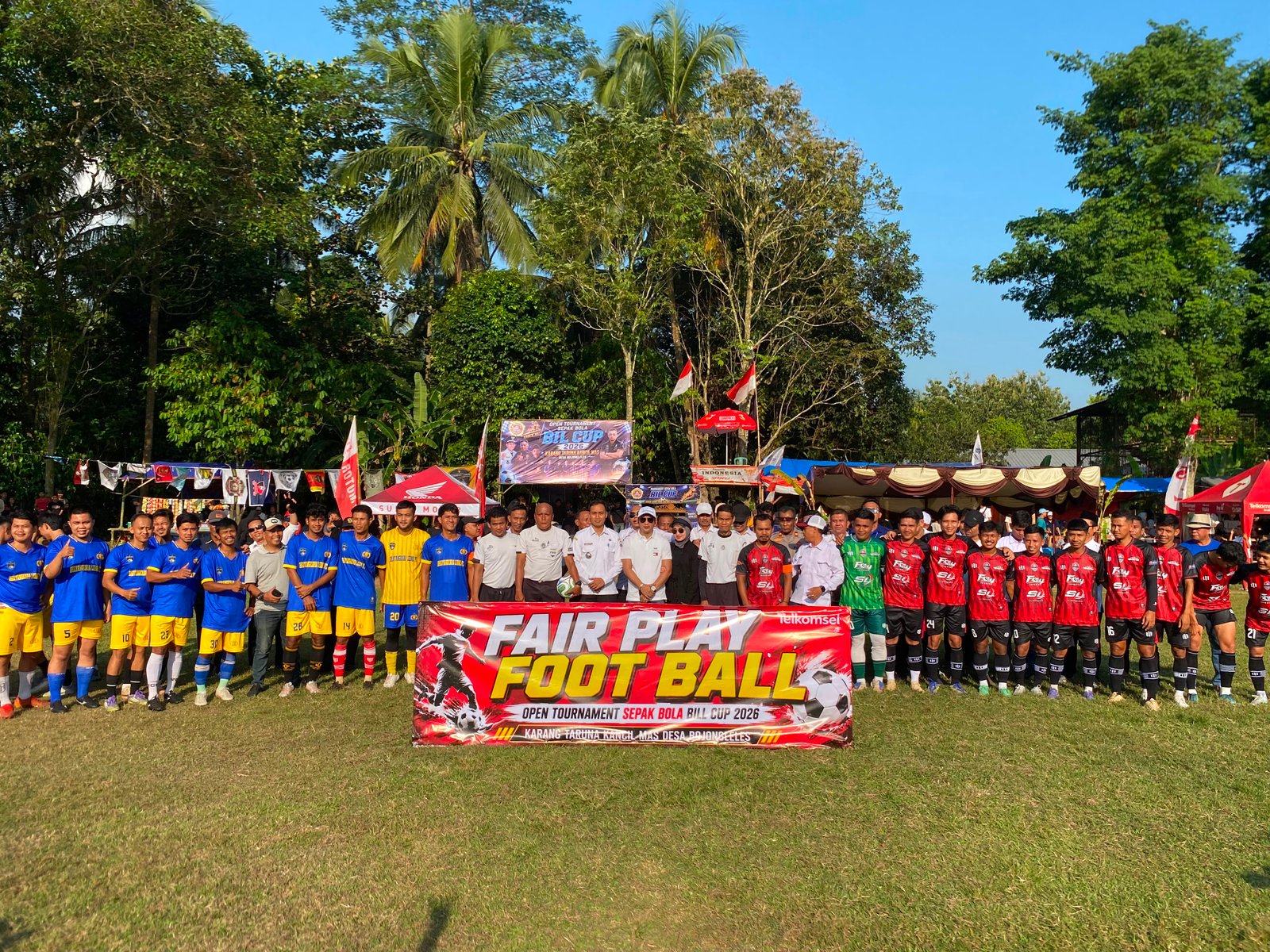 Edisi Ke-VI Bil Cup Kancil Mas Resmi Dibuka, 33 Klub Bersaing Rebut Piala & Hadiah Utama Satu Ekor Kerbau
