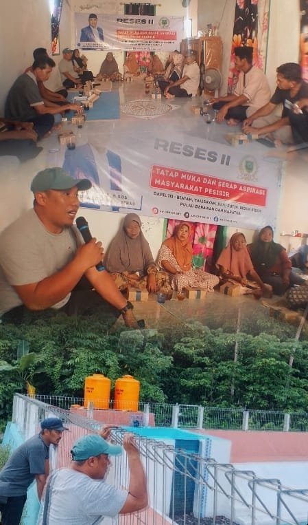 Reses Anggota DPRD Berau, Abd.Waris di Teluk Alulu, Warga Sampaikan Aspirasi Internet, Air Bersih,BBM dan Infrastruktur