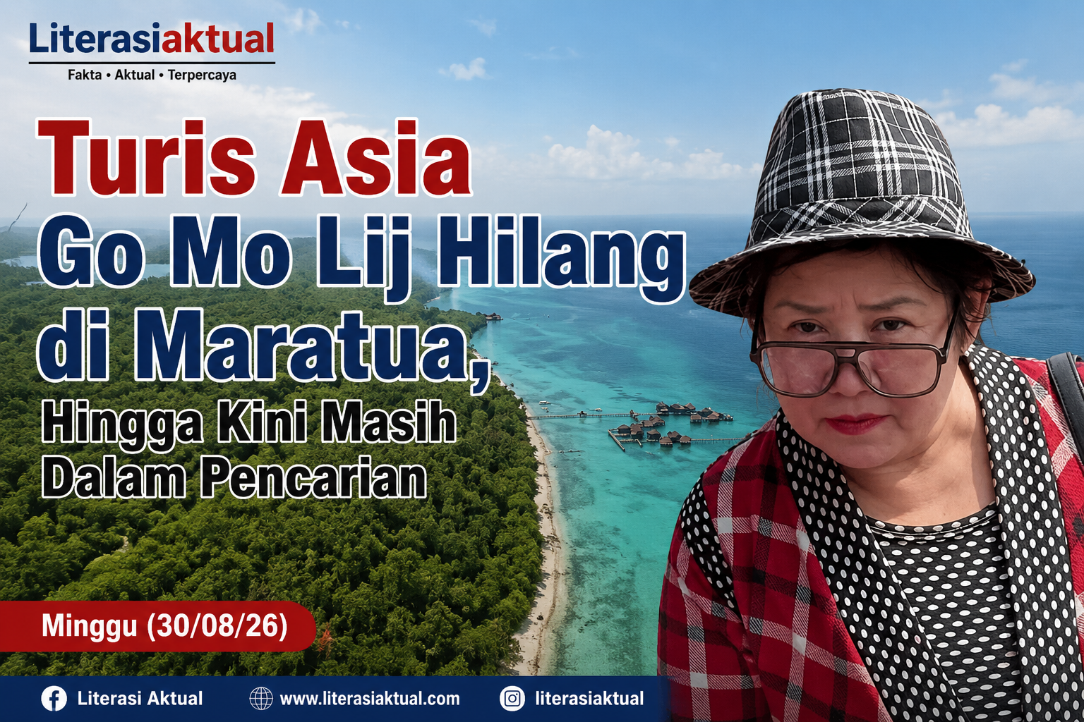 Go Mo Lij Belum Diketahui Keberadaannya, Kapolsek Maratua Imbau Warga Bantu Pencarian