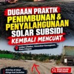 DUGAAN PRAKTIK PENIMBUNAN & PENYALAHGUNAAN SOLAR SUBSIDI KEMBALI MENCUAT