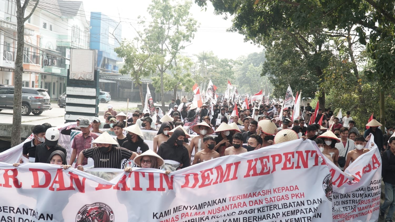 GMPB Turun ke Jalan Dukung Agrinas, Tuntut Pembongkaran Aliran Dana Mafia Tanah Riau Hingga ke Akar